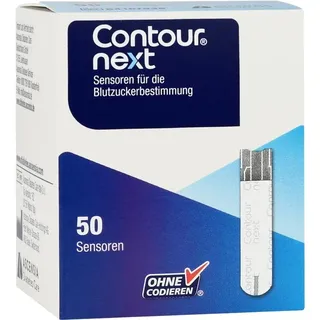Ascensia Diabetes Care Contour Next Sensoren Teststreifen 50 St.