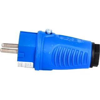 PCE Schutzkontakt-stecker Vollgummi Ip54 Blau