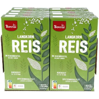 Bonrisi Langkornreis 1 kg, 8er Pack
