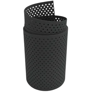 zaun|zu® Sichtschutzstreifen 2,55 m Anthrazit Metall 2 St.