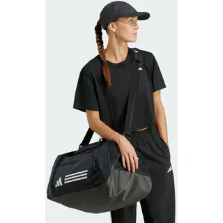 adidas Essentials 3-Streifen Duffelbag Black / White One Size