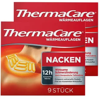 Thermacare Nacken/Schulter Auflagen z.Schmerzlind. 2x9 St Bandage(s)