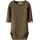 Langarmbody LIL ATELIER NBNGAYO LIL NOOS Jungen Gr 68 N-Gr braun shitake Jersey Obermaterial 57 Baumwolle 38 Lyocell 5 Elasthan unifarben Rundhals Bodys Baumwollmischung