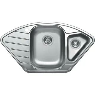 Solido Eck-Einbauspüle Edelstahl