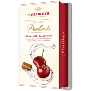 Schladerer Pralines Schwarzwälder Kirschwasser mit Obstbrand 127g