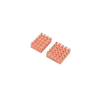 AYPOHU 2PCS Kühlkörper Für Zero2W Kühlkörper CPU Kupfer Kühlkörper Passive Kühlung Kühler