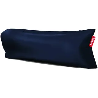 Fatboy Lamzac 3.0 Aufblasbares Sofa - Aufblasbare Couch - Keine Luftpumpe Nötig - Indoor und Outdoor Luftsofa - Wasser- und Schmutzabweisende Mini Couch aus Polyester - 200 x 90 x 50 cm - Dunkelblau