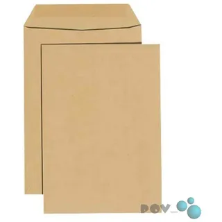 MAILmedia Versandtaschen DIN C5 ohne Fenster braun 50 St.