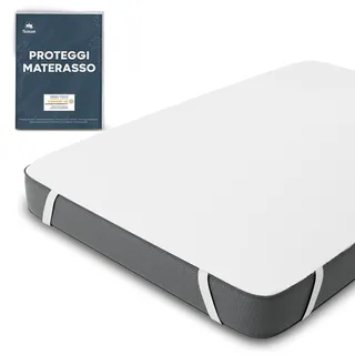 Twinzen Matratzenschoner wasserdicht Oeko-TEX 140 x 200 cm weiß