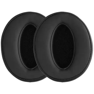 kwmobile 2x Ohr Polster für Sennheiser HD400S / HD450SE / HD458BT HiFi-Kopfhörer (Ohrpolster Kopfhörer - Kunstleder Polster für Over Ear Headphones) schwarz