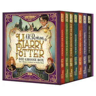 Harry Potter. Die große Box zum Jubiläum. Alle 7 Bände. von J. K. Rowling / Hoerverlag DHV Der / CD