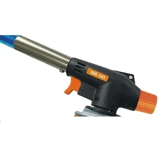 SMH LINE® Gasbrenner Gaskartuschen 227g Küche Lötlampe Bunsenbrenner 1300°C Lötbrenner Brenneraufsatz Flambiergerät Piezozündung Schweißbrenner (Gasbrenner)