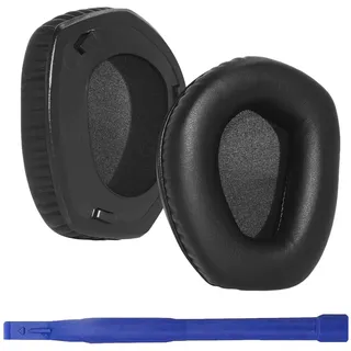 Umvowuxa RS175 Ersatz-Ohrpolster für Sennheiser RS175, RS165, RS185, RS195 Kopfhörer.Proteinleder und elastischer Schaumstoff, die eine hervorragende Schalldämmung bieten.