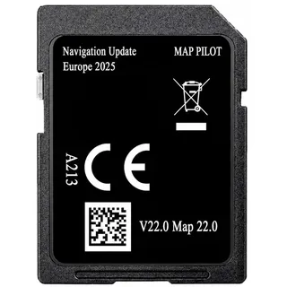 Kartenaktualisierung (GPS-Navigation) - Europa 2025 kompatibel mit Mercedes Garmin MAP Pilot - STAR2 v22 - A2139069510