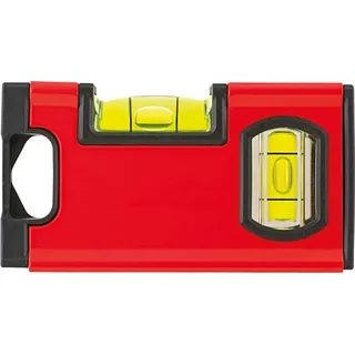 FORMAT Magnet-Wasserwaage Mini 10cm mit 2 Libellen