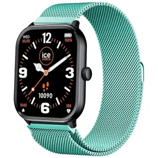 KMKJSH Metall Edelstahl Armbänder Kompatibel mit Ice-Watch (1,85) 22mm Armband Magnetisch Einstellbar Mesh Ersatzarmband für Damen Herren für Ice-Watch (1,85) 22mm Uhrenarmband (2)
