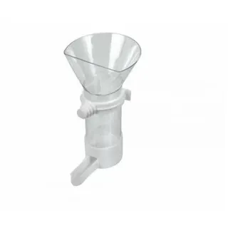 Nobby Trichter Futter Fontaine weiß 190 ml