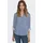 Hemdbluse ONLYASMIN SHIRT L/S Viskose blau 42