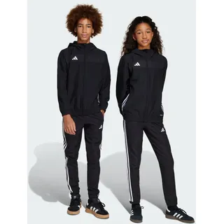 adidas Tiro 25 Essentials Woven Kids Hose Black / White 164    
