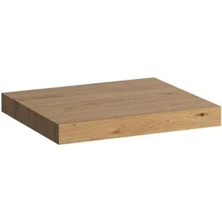 Laufen LANI Waschtischplatte, ohne Ausschnitt, 585x495x65mm, H4046401122671, Farbe: Wildeiche
