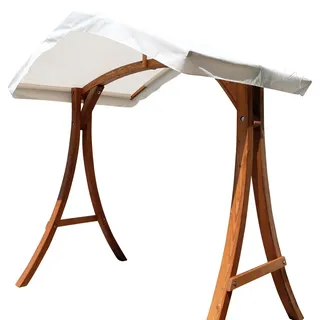 ASS Altenburger Design Hollywoodschaukel Gestell Gartenschaukel Holz mit Dach KUREDO/ARUBA