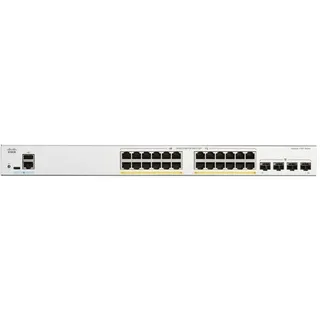 Cisco Catalyst 1200 Rackmount Gigabit Managed Switch, 24x RJ-45, 4x SFP (C1200-24T-4G)