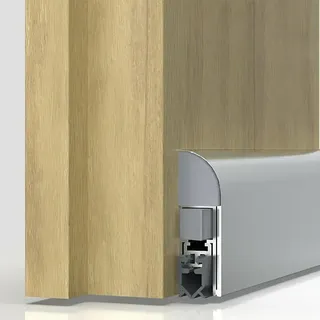 ATHMER Türdichtung Wind-Ex 86 x 1,35 x 4,4 cm Silber