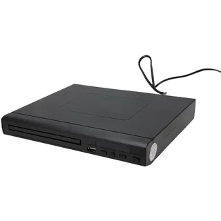 DVD Player für Fernseher, DVD Spieler für Fernseher DVD Player für TV mit Kabel und Fernsteuerung, Unterstützt 720P für DVD CD DA MP3 CD R CD RW (EU-Stecker)