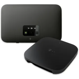 Telekom Speedport Smart 4 R2 Router & Glasfaser-Modem 2b im Set I Für superschnelles Gigabit WLAN mit bis 5.600 Mbit/s, Mesh-Technologie I Sicher, stabil, unkompliziert – Streaming, Gaming, Homeoffice