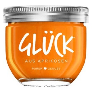 Glück Fruchtaufstrich Aprikose, 70% Frucht, 230g