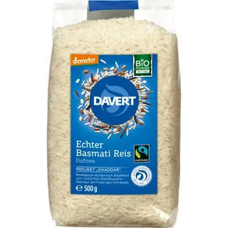 Davert Echter Basmati Reis weiß bio 500g