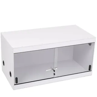 VOSS.PET Terra-Plus Terrarium 100x 50x 50cm Reptilien Glas Reptix Terraristik Schlange Terrarien Spinne Amphibien