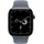 GPS+Cellular 42 mm Titangehäuse Natur Sportarmband Navyblau M/L