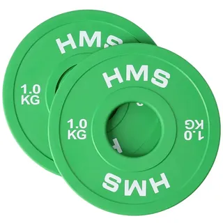 HMS Olympic Bumper 2 x 1 kg Plate Green CBRS10