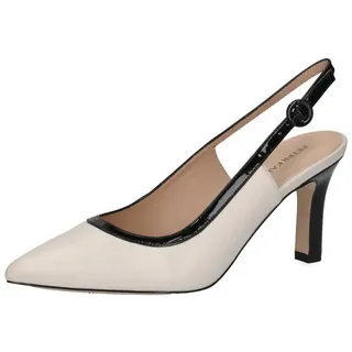 Peter Kaiser Pumps in Beige/Schwarz | Gr.: 40,5