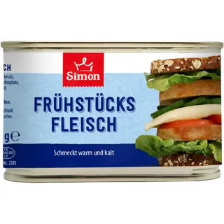 SIMON Frühstücksfleisch 200 g I Kombination aus Schweinefleisch & Kräutern I Fleischspezialität in recyclebarer Konserve I Vielseitige Proteinquelle I Authentische Hausmannskost