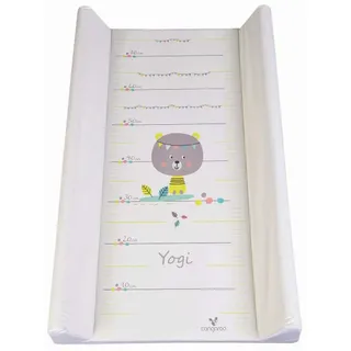 Cangaroo Wickelauflage 50 x 80 cm Yogi, seitlicher Rand, integriertes Maßband