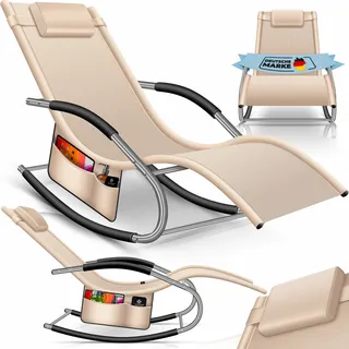 Kesser Sonnenliege  klappbar Beige