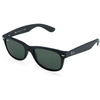 Ray-Ban New Wayfarer RB2132 622 55-18 black rubber/green classic