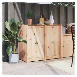 vidaXL Outdoor-Küchenschrank Massivholz Kiefer