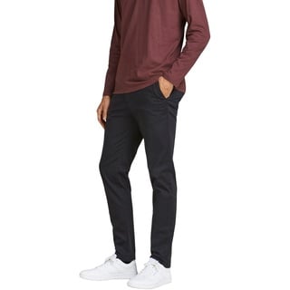 JACK & JONES Slim-fit Chino Marco Bowie in Schwarz-W38 / L34