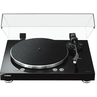 Yamaha MusicCast Vinyl 500 Plattenspieler Hochglanz lackiert Schwarz