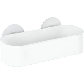 Wenko Static-Loc Wandablage Osimo Kunststoff Weiß