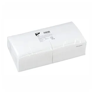 Papstar Servietten 2-lagig 33x33 cm weiß, 33 x 33 cm