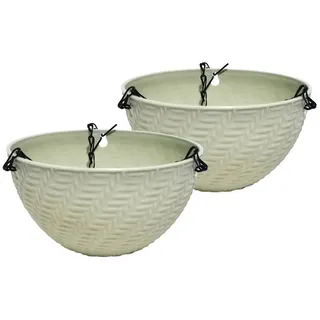 Hti-Living Blumenampel Nessa Pastell 2er-Set