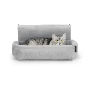 LIONTO Katzenbett für Heizungen hellgrau