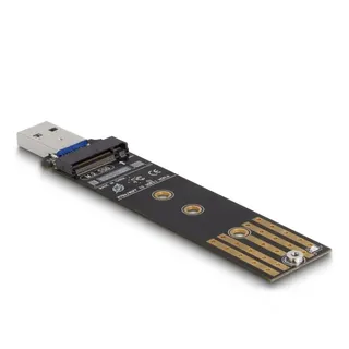 DeLock Combo Konverter für M.2 NVMe PCIe oder SATA SSD mit USB 3.2 Gen 2