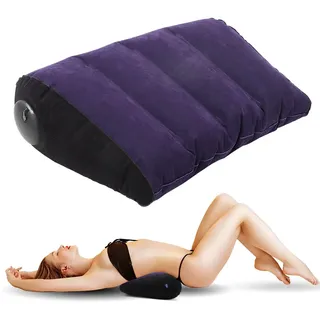 Sex Lendenkissen Sex Kissen, Aufblasbares Sex Positions Kissen für Sexstellungen, Keilkissen Sex Ramp Möbel für Paar tiefe Position Unterstützung, Erotic Ramp Sex Spielzeug für Paare, Männer, Frau