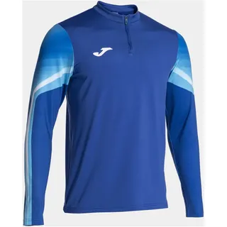 JOMA Elite XI 1/2-Zip Laufshirt 702 - royalblau/weiß L
