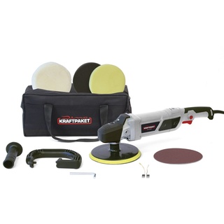 Dino Kraftpaket Rotation 640228 Rotationspoliermaschine 230 V 1500 W 400 - 3000 U/min 150 mm